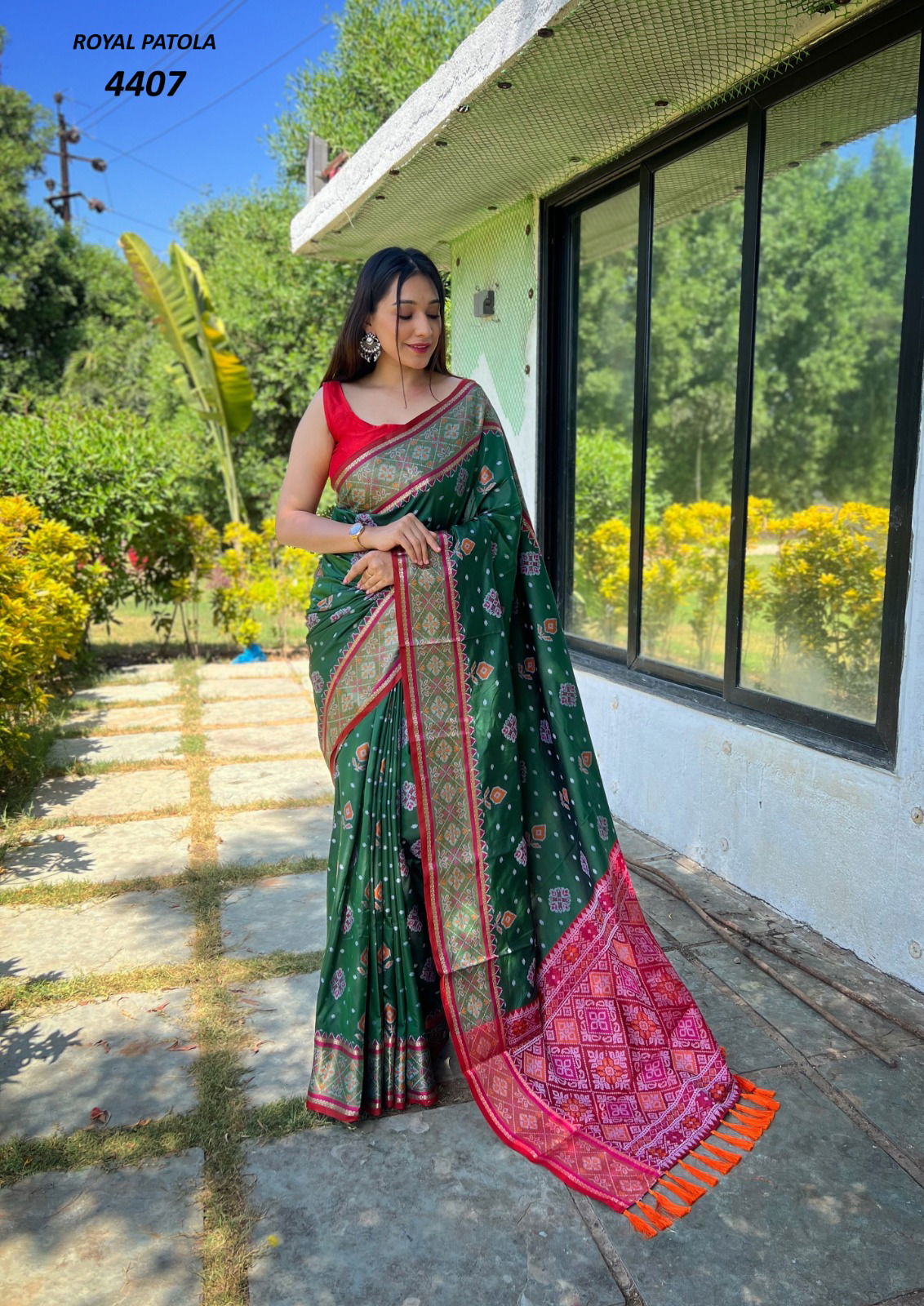 Royal Patola By Fashion Lab Printed Sarees Catalog